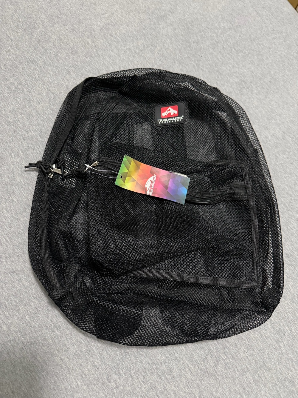 Black Mesh Packing Cube - Bags Backpacks